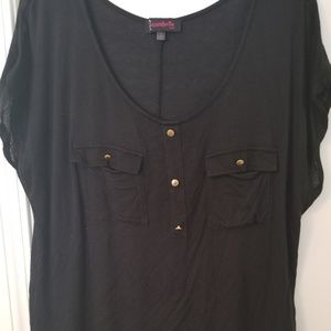 Black Light-weight shirt